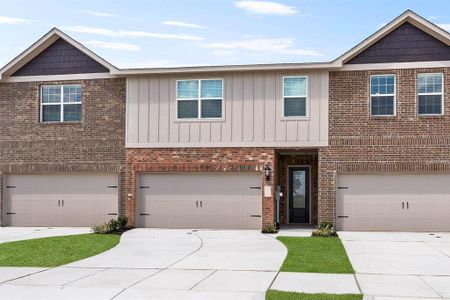 New construction Townhouse house 754 Carson Ln, Pilot Point, TX 76258 Appaloosa- photo 0 0