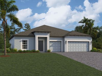 New construction Single-Family house 3116 Marine Grass Dr, Wimauma, FL 33598 Barcello- photo 0 0