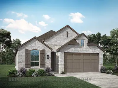 New construction Single-Family house 148 Basket Flower Lp, Kyle, TX 78640 Escalade Plan- photo 0