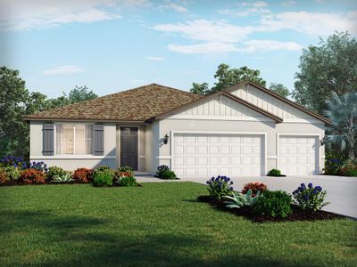 New construction Single-Family house 2329 Citrus Bloom Drive, Bartow, FL 33830 Chesapeake- photo 0