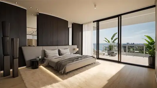 New construction Condo house 9700 W Bay Harbor Dr, Unit PH4, Bay Harbor Islands, FL 33154 plan The Sunset Penthouse - image 7