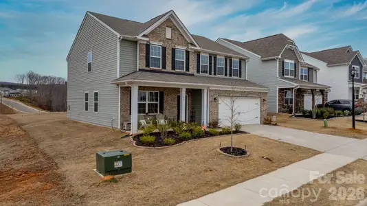 New construction Single-Family house 1908 Lowland Shade Ct, Maiden, NC 28650 plan Durham - image
