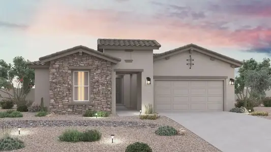 New construction Single-Family house 18932 W Ocotillo Rd, Waddell, AZ 85355 plan Cinnabar - image