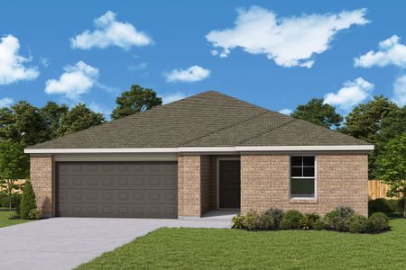 New construction Single-Family house 6538 Monument Hill Ct, Manvel, TX 77578 plan Symphony - image