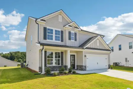 New construction Single-Family house 7 Purackal Ln, Statham, GA 30666 plan The Baxley - image