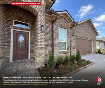 New construction Single-Family house 123-E County Rd 3372, Cleveland, TX 77327 plan Andrea - image