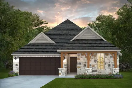 New construction Single-Family house 313 Wild Yonder Ln, Boerne, TX 78006 plan Bell - image