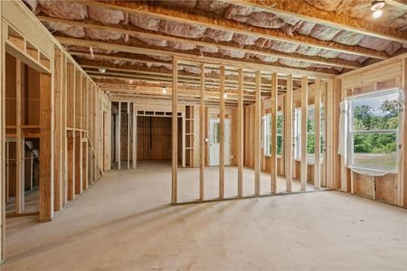 New construction Single-Family house 385 Riverwood Pass, Dallas, GA 30157 The Ash B- Unfinished Basement- photo 27 27