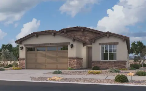 New construction Single-Family house 8243 N 173rd Ln, Waddell, AZ 85355 plan Granite Vista Avanti - Plan 1901 - image