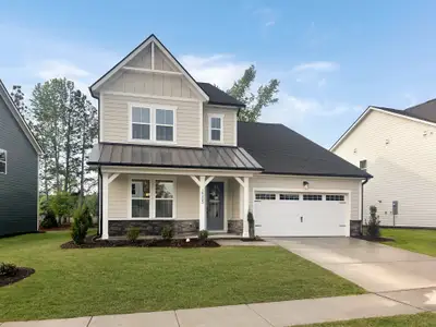 New construction Single-Family house 2505 Vetrina Wy, Apex, NC 27502 plan Collins - image
