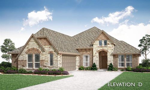 New construction Single-Family house 210 Morning Light Lane, Waxahachie, TX 75165 Rockcress- photo 0