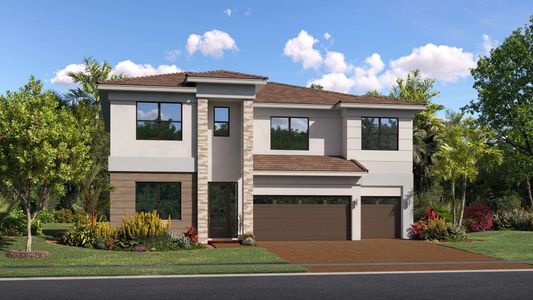 New construction Single-Family house West Palm Beach, FL 33405 plan Crimson - image