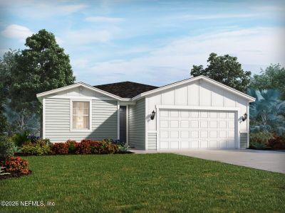 New construction Single-Family house 75 Wandering Crk, Palm Coast, FL 32164 plan Daphne - image