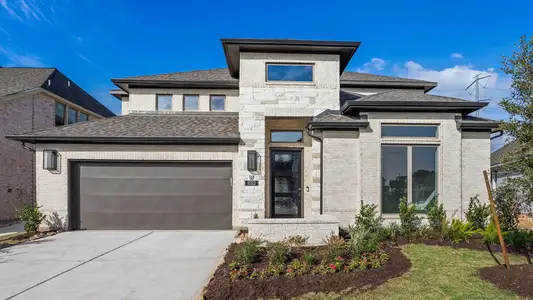 New construction Single-Family house 11323 Flowering Plant Wy, Cypress, TX 77433 plan 3395W - image