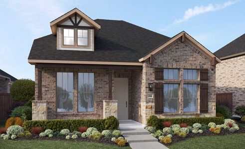 New construction Single-Family house 520 Bloomington Loop, Hutto, TX 78634 Artistry Series - Dickens- photo 0