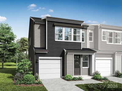 New construction Townhouse house 2219 Endeavor Run, Charlotte, NC 28269 Conrad- photo 0