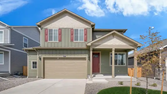 New construction Single-Family house 2308 Base St, Fort Lupton, CO 80621 plan Bellamy - image
