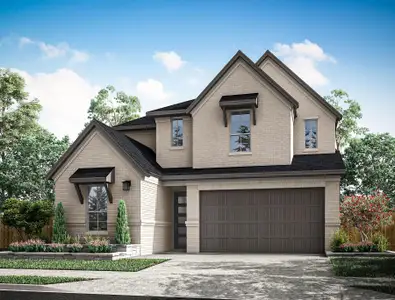 New construction Single-Family house 31927 Wind Ridge Dr, Fulshear, TX 77441 plan Hawk - image
