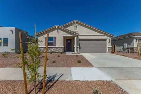 New construction Single-Family house 17280 W Saguaro Vista Dr, Surprise, AZ 85387 plan Aqua - image