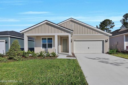 New construction Single-Family house 3553 Zydeco Lp, Green Cove Springs, FL 32043 Heston- photo 0