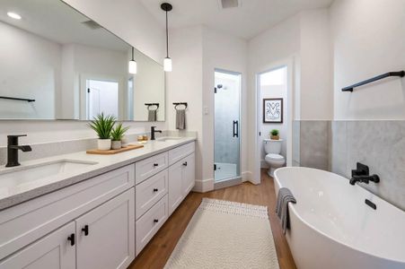 New construction Single-Family house 7606 Victory Reserve St, Houston, TX 77088 - image 8