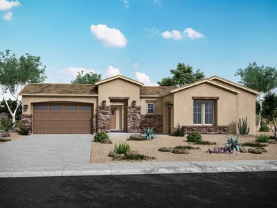 New construction Single-Family house 18624 W Cathedral Rock Dr, Goodyear, AZ 85338 null- photo 0