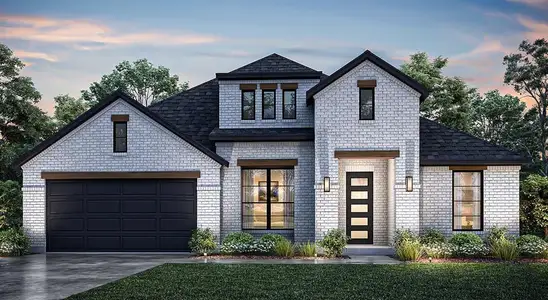 New construction Single-Family house 2633 Steve St, Burleson, TX 76028 plan Richmond 9 Ft Elevation A - A9 - image