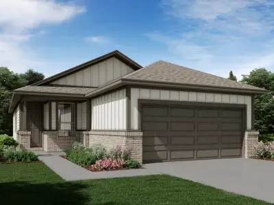 New construction Single-Family house 14270 Granger Pointe Ln, Conroe, TX 77302 plan The Glacier (N304) - image