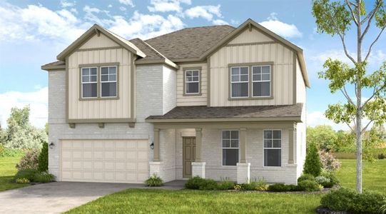 New construction Single-Family house 1653 Caldwell Bend Ln, Dacula, GA 30019 plan Trenton - image
