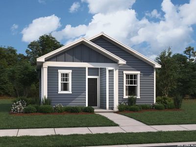 New construction Single-Family house 4627 Flying Hooves, San Antonio, TX 78222 plan Alps - image