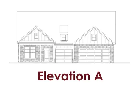 New construction Single-Family house 909 Hawkins Creek Dr, Jefferson, GA 30549 plan Noble - image