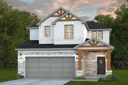 New construction Single-Family house 18239 Calabria Harbor Trl, Tomball, TX 77377 plan Harrison - image
