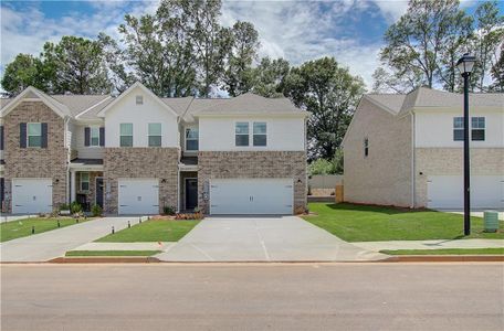 New construction Townhouse house 467 Payne Drive, Mcdonough, GA 30253 Dallas- photo 0