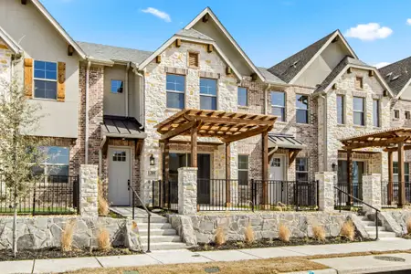 New construction Townhouse house 1208 Armstrong, The Colony, TX 75056 plan Muirfield - image