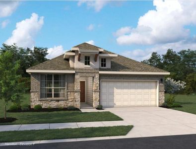 New construction Single-Family house 9919 Red Knot St, Mont Belvieu, TX 77523 plan Hamilton - image
