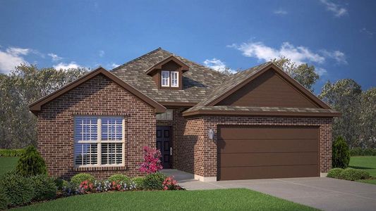 New construction Single-Family house 601 Harvey St, Grandview, TX 76050 plan Oxford - image