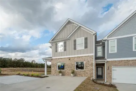 New construction Townhouse house 7437 Knoll Hollow Rd, Lithonia, GA 30058 plan The Lenox II - image