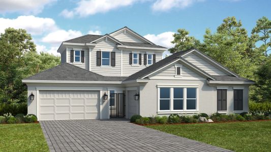 New construction Single-Family house 11289 Kingly Ln, Odessa, FL 33556 plan Humboldt II - image