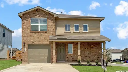New construction Single-Family house 110 Purple Carib, San Antonio, TX 78253 plan The Stanley - image
