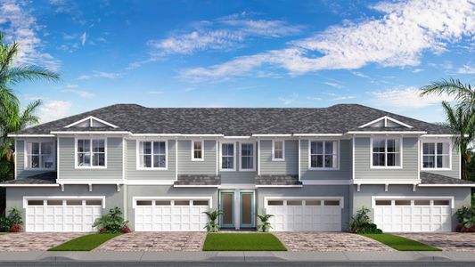 New construction Townhouse house 31493 Spanish Mission Rd, San Antonio, FL 33576 plan Bimini - image