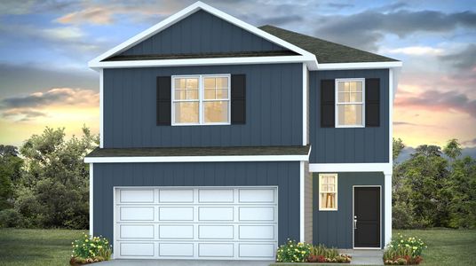 New construction Single-Family house 1017 Salient Ct, Lugoff, SC 29078 plan Manning - image