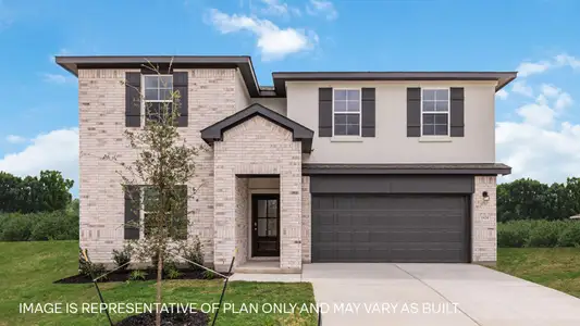 New construction Single-Family house 2140 Ghost Rider Ct, Leander, TX 78641 plan The Quincy - image