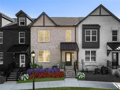 New construction Townhouse house 624 Oakleaf Grove Ln, Sugar Hill, GA 30518 - image