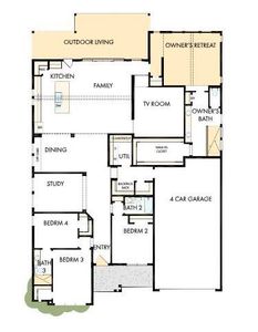 The success of a floor plan is the way you can move through it…You’ll be amazed at how well this home lives…We call it traffic patterns.