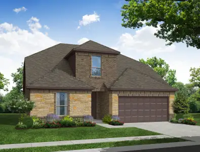 New construction Single-Family house 120 Whistling Duck Dr, Balch Springs, TX 75181 plan Brighton - image