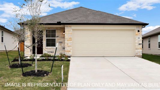New construction Single-Family house 20117 Heinrich Ln, Manor, TX 78653 plan The Diana - image