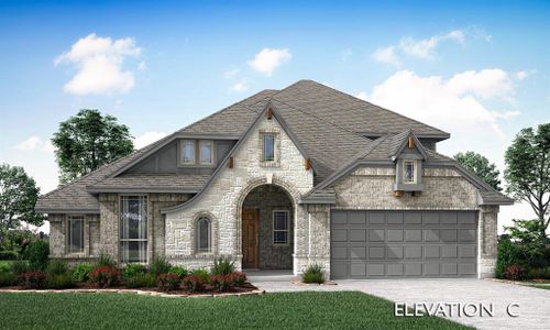 New construction Single-Family house 6004 Foxtail Dr, Denton, TX 76226 Carolina II- photo 0