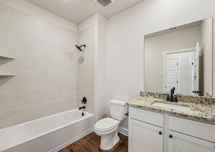 New construction Single-Family house 101 W Luna Blue Ln, Jarrell, TX 76537 plan Leland - image 10