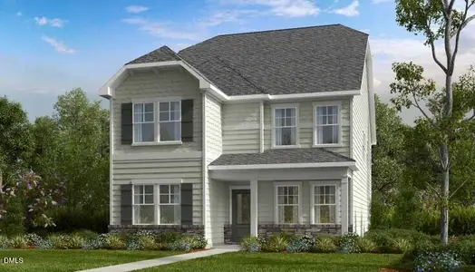 New construction Single-Family house 709 Bolera Rd, Knightdale, NC 27545 plan Charleston - image