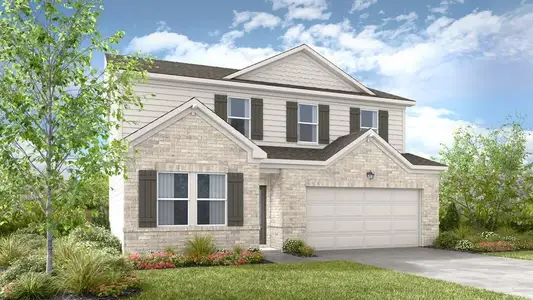 New construction Single-Family house 1704 Fawlocke Run, Loganville, GA 30052 plan Azalea - image